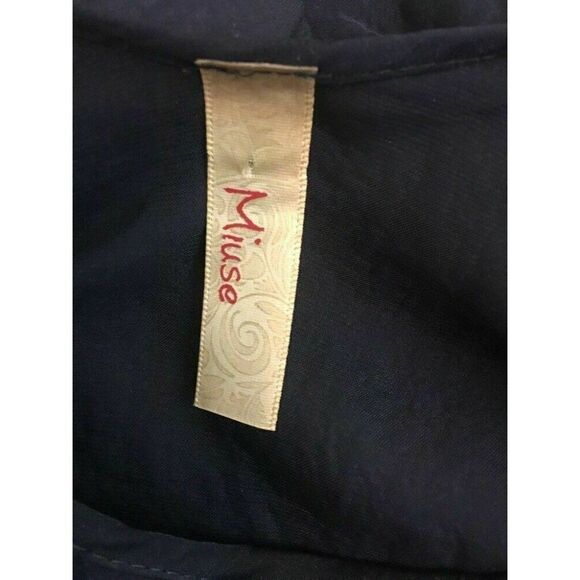 Miuse Francesca’s Navy Blue Short Sleeve mini dress - Picture 6 of 7